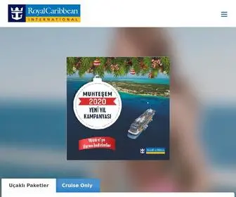 Royalcaribbean.com.tr(Royal Caribbean Cruises) Screenshot