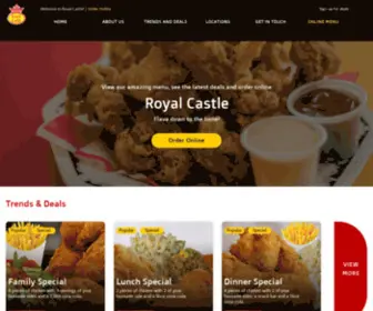 Royalcastlegy.com(Fried Chicken) Screenshot