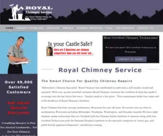 Royalchimney.com(Royal Chimney Services) Screenshot