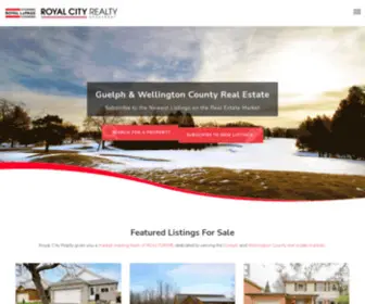 Royalcity.com(Real Estate in Guelph and Wellington County) Screenshot