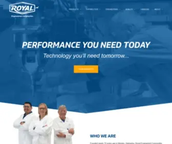 Royalcomposites.com(Royal Engineered Composites) Screenshot
