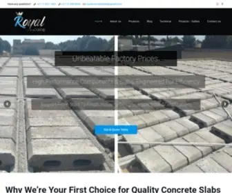Royalconcreteslabs.co.za(Your First Choice for Industry Leading Concrete Slabs in South Africa) Screenshot