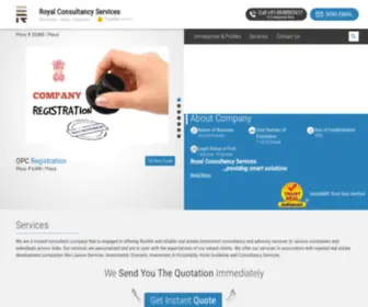 Royalconsultancy.net(Royal Consultancy Services) Screenshot