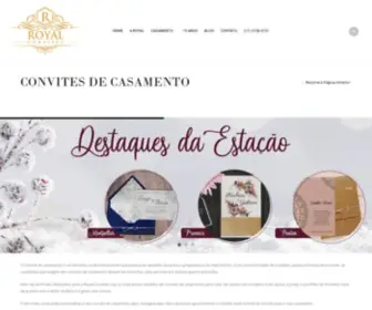 Royalconvites.com.br(Domínio) Screenshot