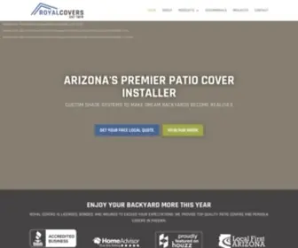 Royalcovers.com(Patio Covers & Pergolas in Phoenix) Screenshot