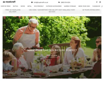 Royalcraft.co.uk(Garden Furniture) Screenshot