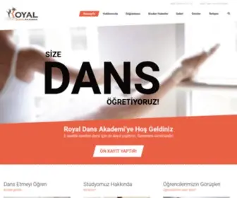 Royaldans.com(Royal dans akademi) Screenshot