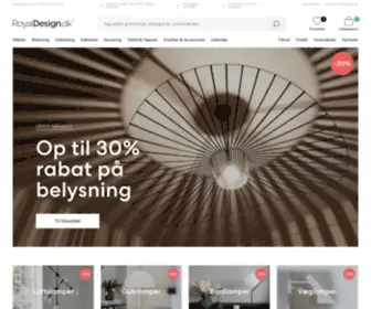 Royaldesign.dk(Design) Screenshot