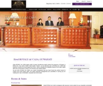 Royaledecasa.com(Best hotels in guwahati) Screenshot