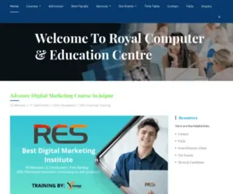 Royaledu.co.in(Royal Education Sansthan) Screenshot