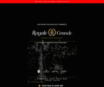 Royalegrande.com(Royale Grande Property Management Ltd) Screenshot