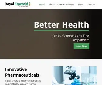 Royalemeraldrx.com(Royal Emerald Pharmaceuticals) Screenshot