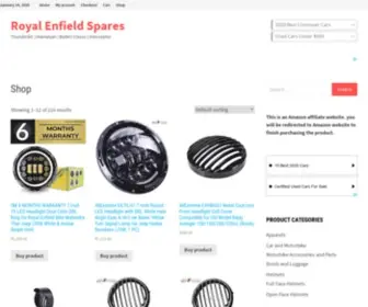 Royalenfieldspares.co.in(Pages Archive) Screenshot