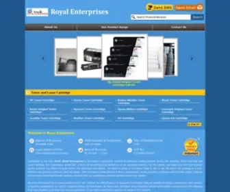 Royalent.co.in(Royal Enterprises) Screenshot