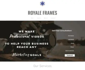 Royaleproductions.com(Royale Productions) Screenshot