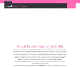 Royalescortsagency.com(Delhi Escorts) Screenshot