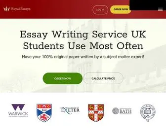 Royalessays.co.uk(Essay Writing Service No.1 UK) Screenshot