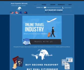 Royalexpeditenetwork.com(Buy Real Passport Online) Screenshot