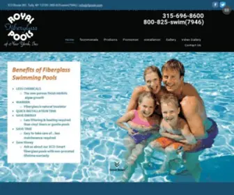 Royalfiberglasspoolsofny.com(Royal Fiberglass Pools of NY Inc) Screenshot