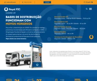 Royalfic.com.br(Distribuidora de Combustíveis Royal FIC) Screenshot