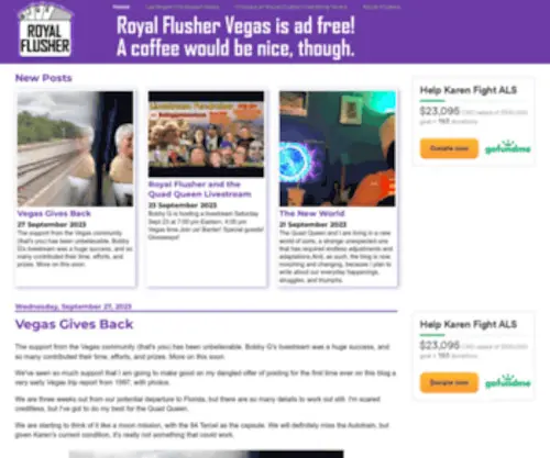 Royalflushervegas.com Screenshot