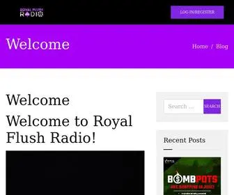 Royalflushradio.com Screenshot