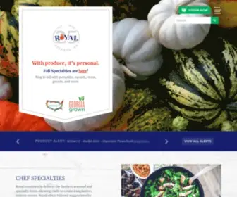 Royalfoodservice.com(Royal) Screenshot