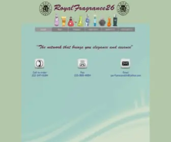 Royalfragrance26.com(Royalfragrance 26) Screenshot