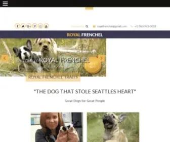 Royalfrenchel.com(Authentic Puppies for Sale (See Availability)) Screenshot