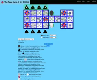 Royalgameofuronline.com(Royal Game of Ur Online) Screenshot