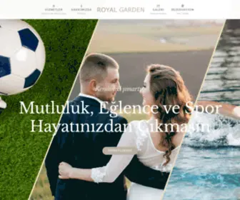 Royalgardentesisleri.com(Royal Garden Tesisleri) Screenshot