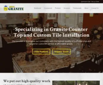 Royalgranitemi.com(Royal Granite) Screenshot