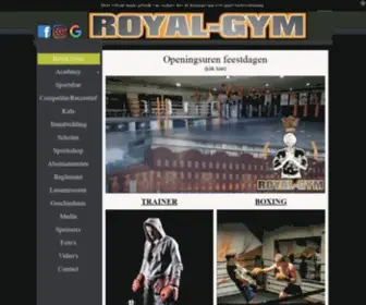 Royalgym.be(Martial-art-academy) Screenshot