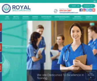 Royalhci.com(Nursing Assistant Training School) Screenshot