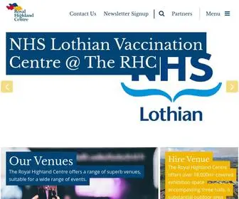 Royalhighlandcentre.co.uk(Scotland's Largest Indoor & Outdoor Venue) Screenshot