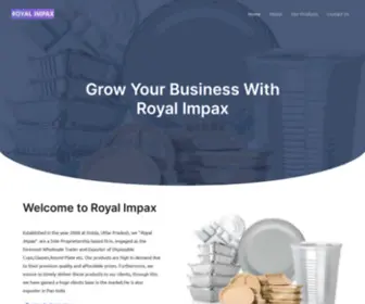 Royalimpax.in(Best Wholesaler In India) Screenshot