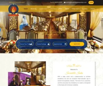 Royalindiatrainjourneys.com(Luxury Train India) Screenshot