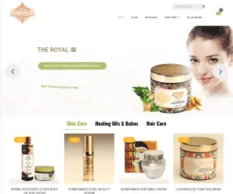 Royalindulgence.in(One stop store for daily organic cosmetic) Screenshot