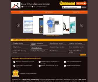 Royalinfosys.net(Royal Infosys Network Solution) Screenshot