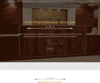 Royalinnbikaner.com(Hotel Royal Inn Bikaner) Screenshot