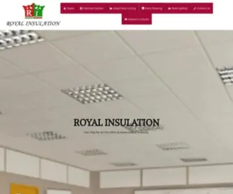 Royalinsulations.com(Royal Insulations) Screenshot