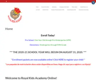 Royalkidsacademy.com(A High Quality Educational Program) Screenshot