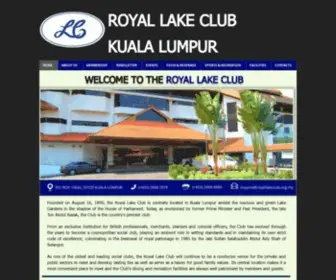 Royallakeclub.org.my(Royal Lake Club Kuala Lumpur) Screenshot