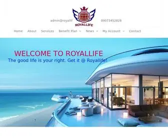 Royallifefoundation.org(RoyalLife) Screenshot