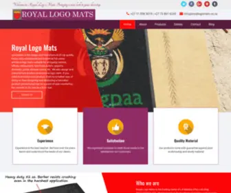 Royallogomats.co.za(Royal Logo Mats) Screenshot