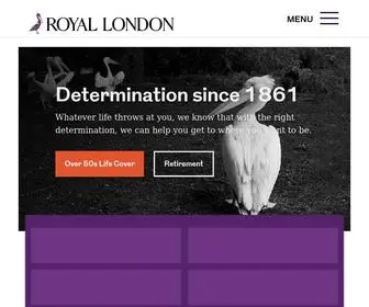 Royallondon.com(Royal London) Screenshot