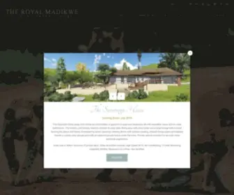 Royalmadikwe.com(The Royal Madikwe 5 Star Luxury Family Safari Experience & Accommodation) Screenshot