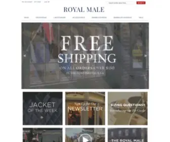 Royalmale.com(Barbour Jacket) Screenshot