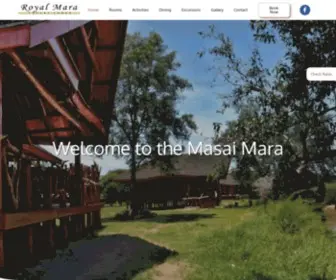 Royalmara.com(The Royal Mara) Screenshot