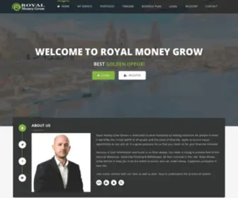 Royalmoneygrow.com(Royal Money Grow) Screenshot